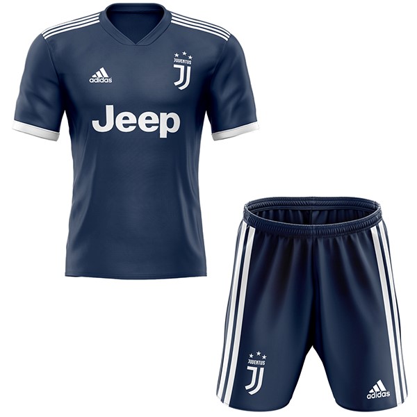 Maillot Football Juventus Exterieur Enfant 2020-21 Bleu